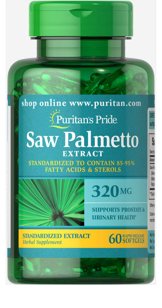 Extrato Padronizado de Saw Palmetto 320 mg