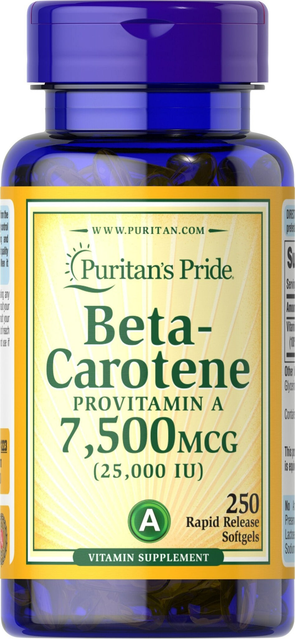 Beta-Caroteno 25.000 UI