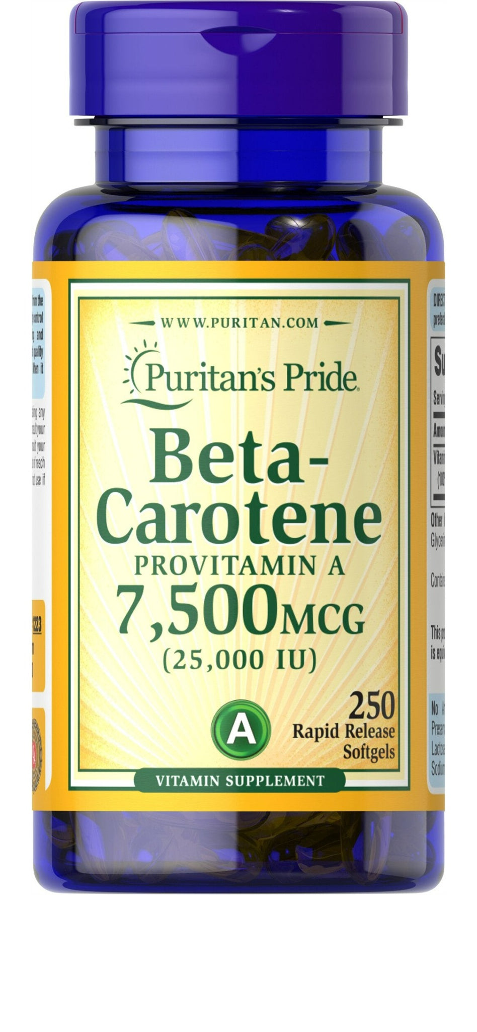 Beta-Caroteno 25.000 UI