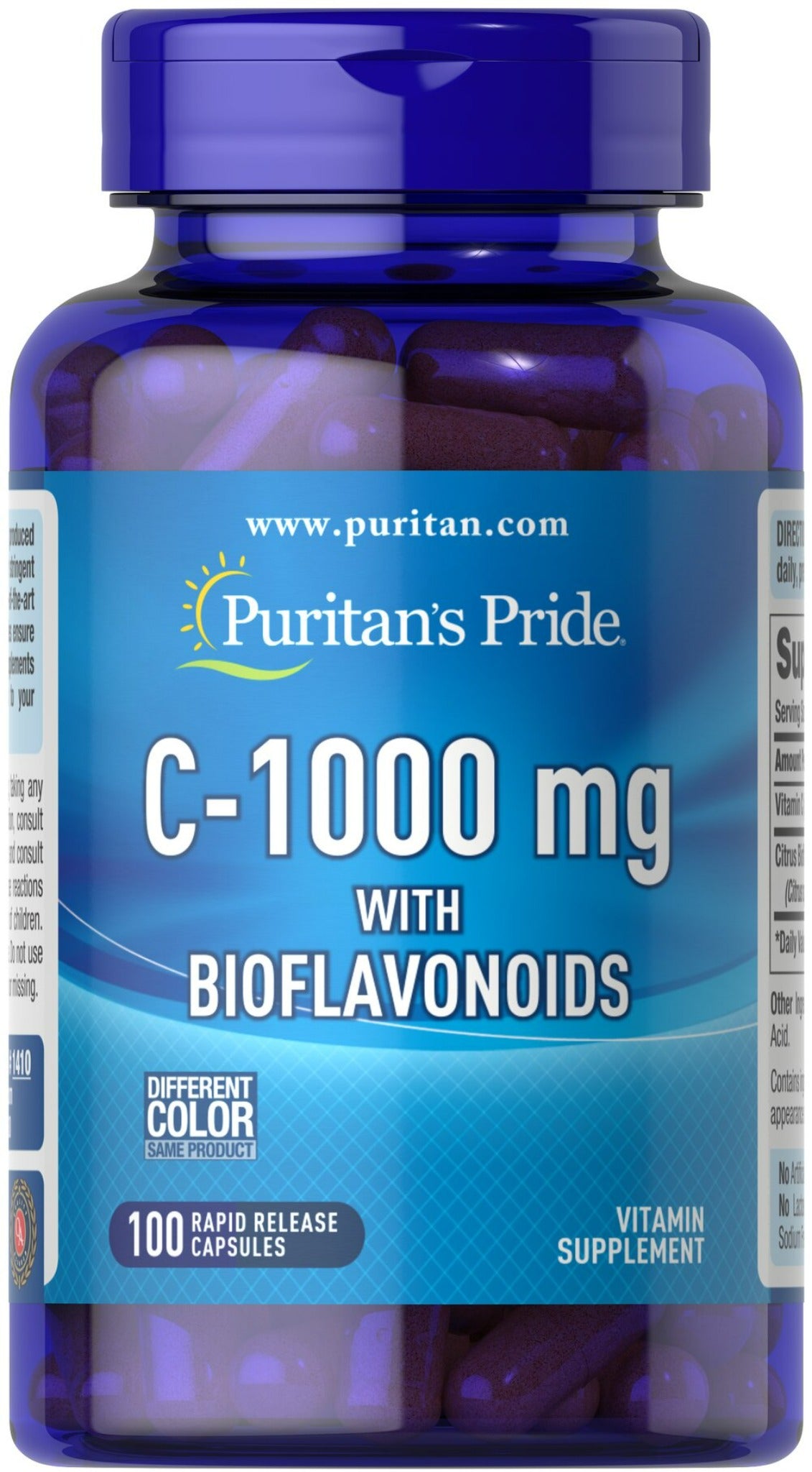 Vitamina C-1000 mg con Bioflavonoides