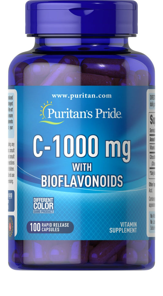 Vitamina C-1000 mg con Bioflavonoides