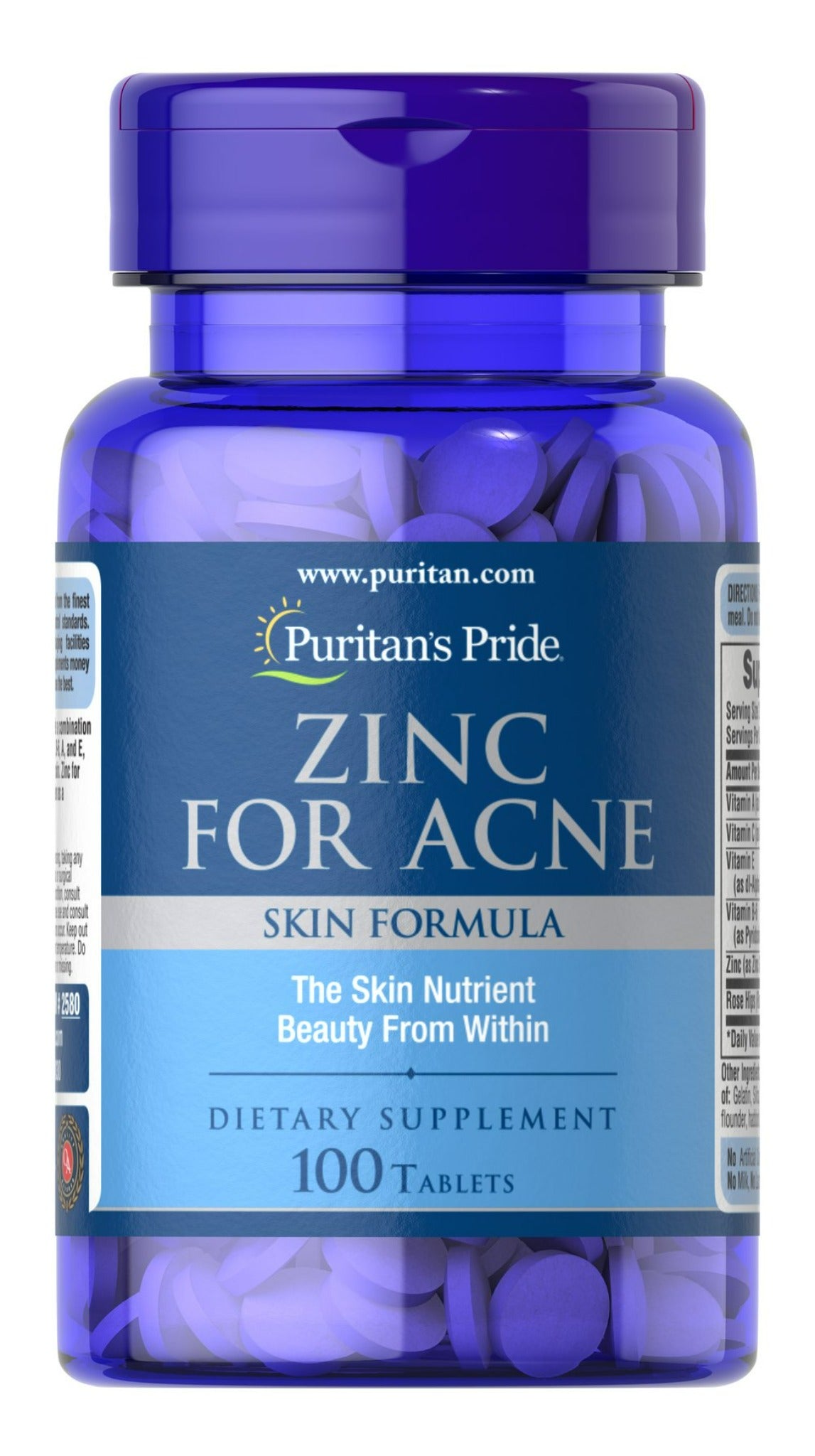 Zinc para el acné