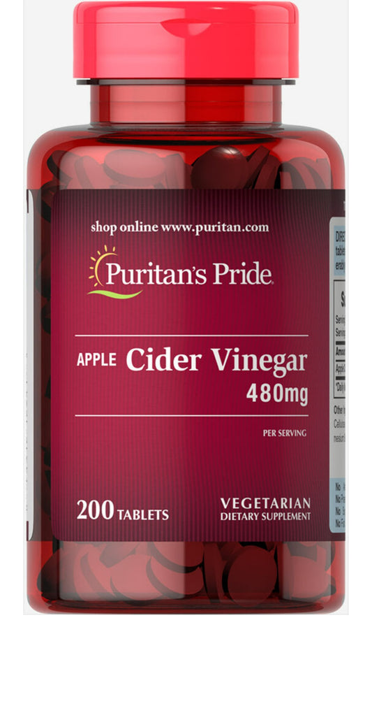 Vinagre de maçã 480 mg