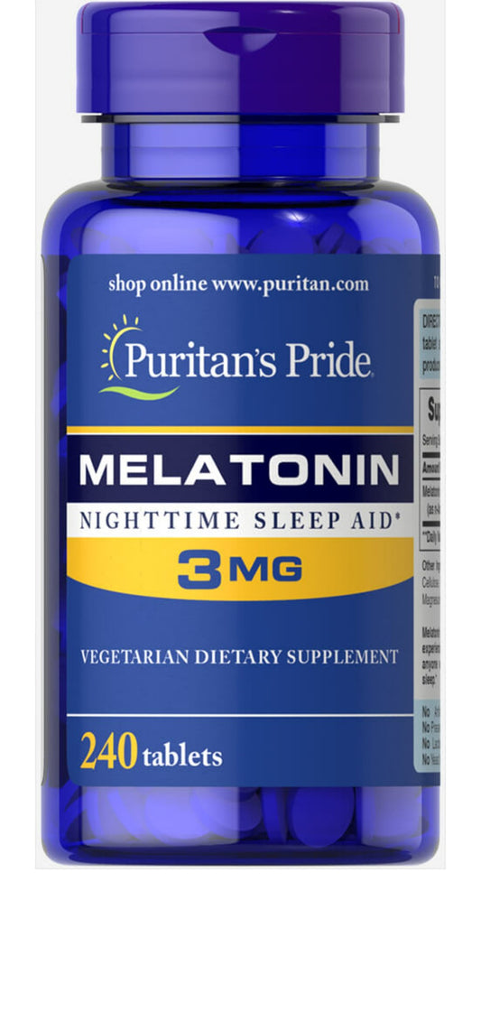 Melatonina 3 mg 240 caps