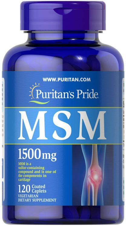 MSM 1500 mg (Fonte de enxofre)