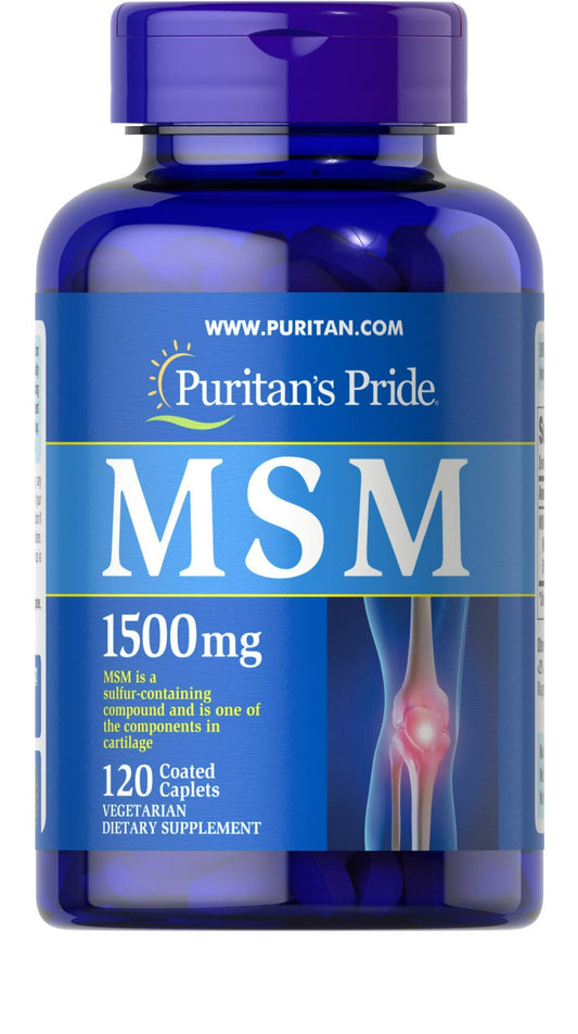 MSM 1500 mg (Fonte de enxofre)