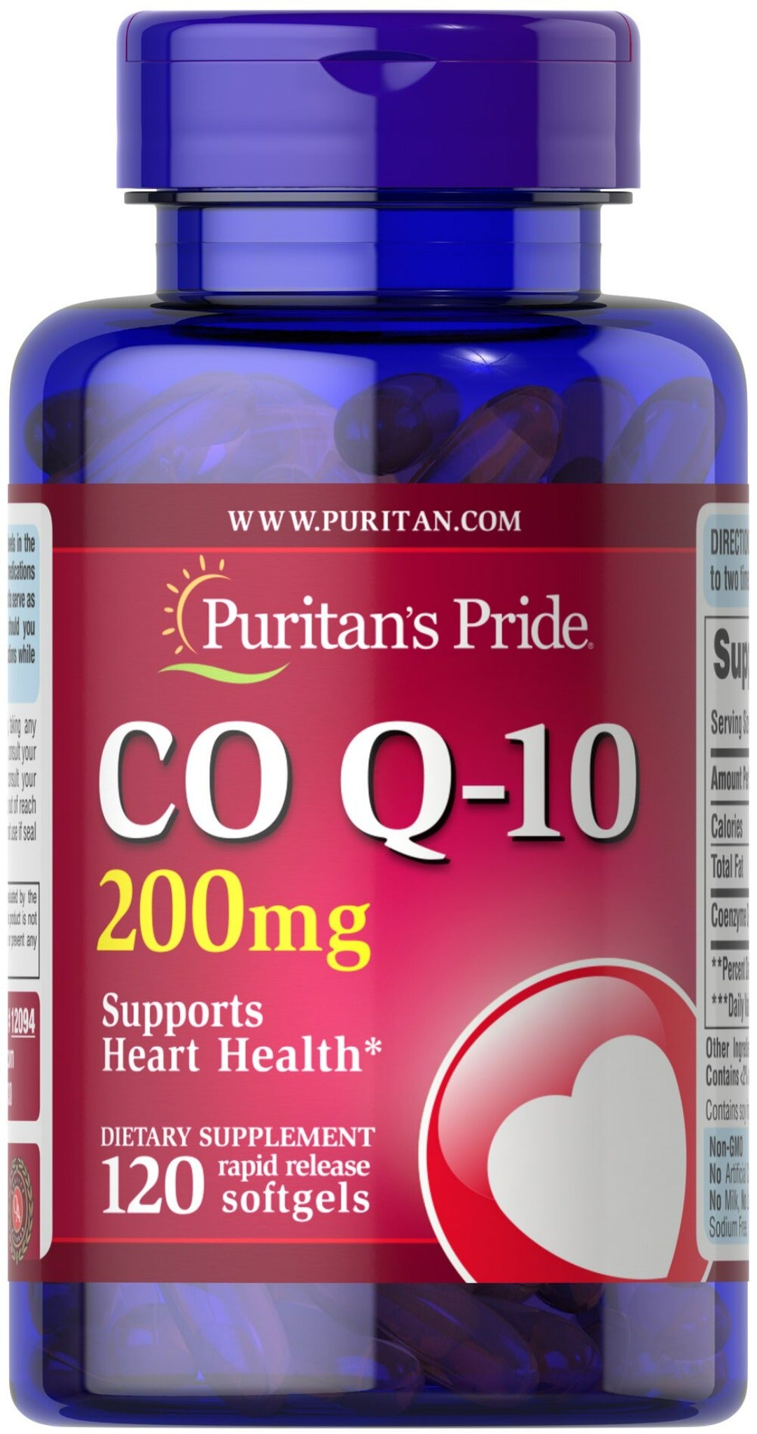 Coenzima Q-SORB™ Co Q-10 200 mg