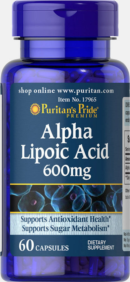 Ácido Alfa Lipoico 600mg