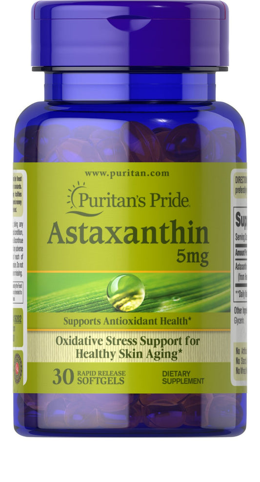 Astaxantina Natural 5 mg