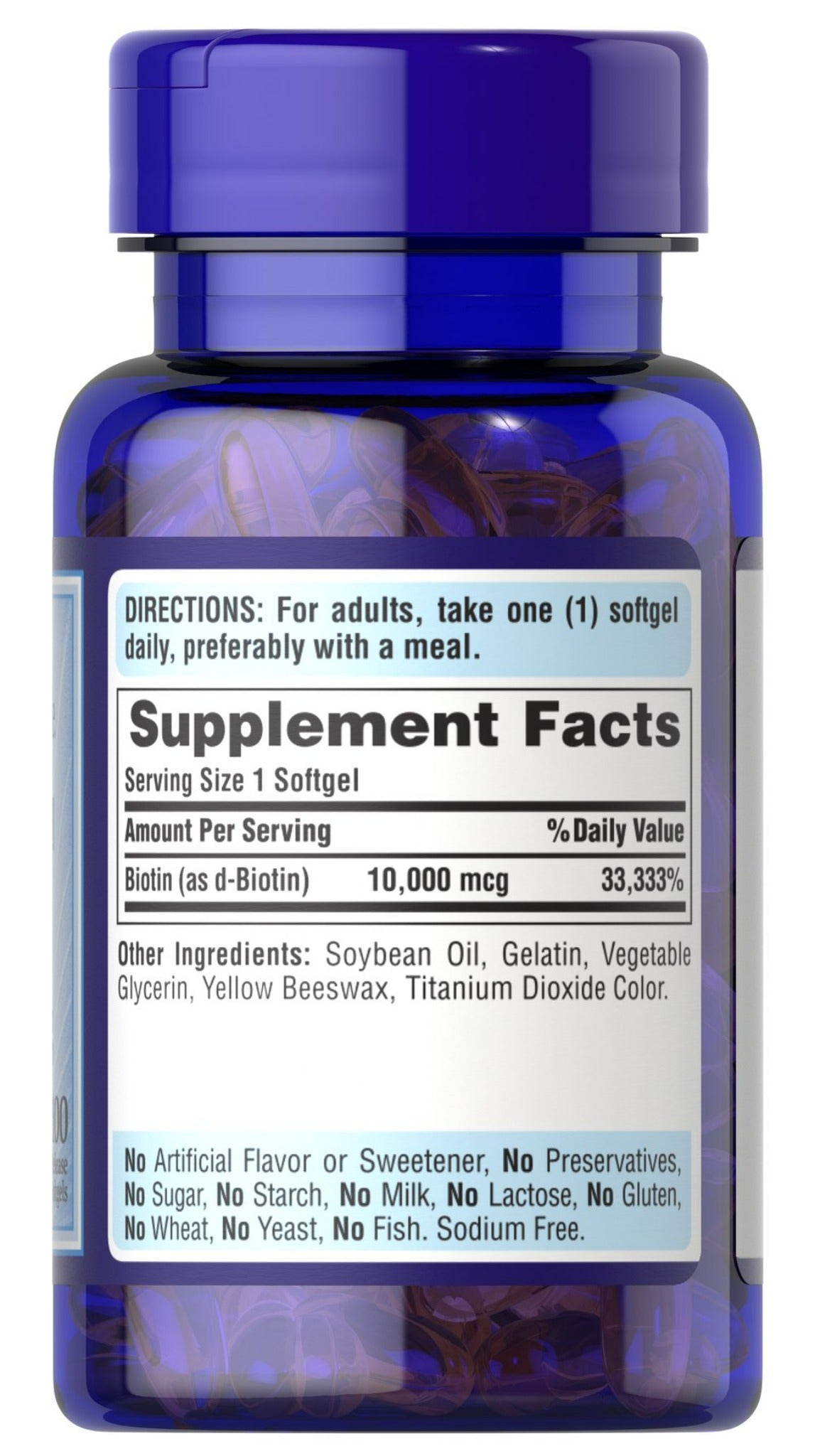 Biotina 10,000 mcg