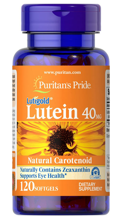 Luteína 40 mg con Zeaxantina