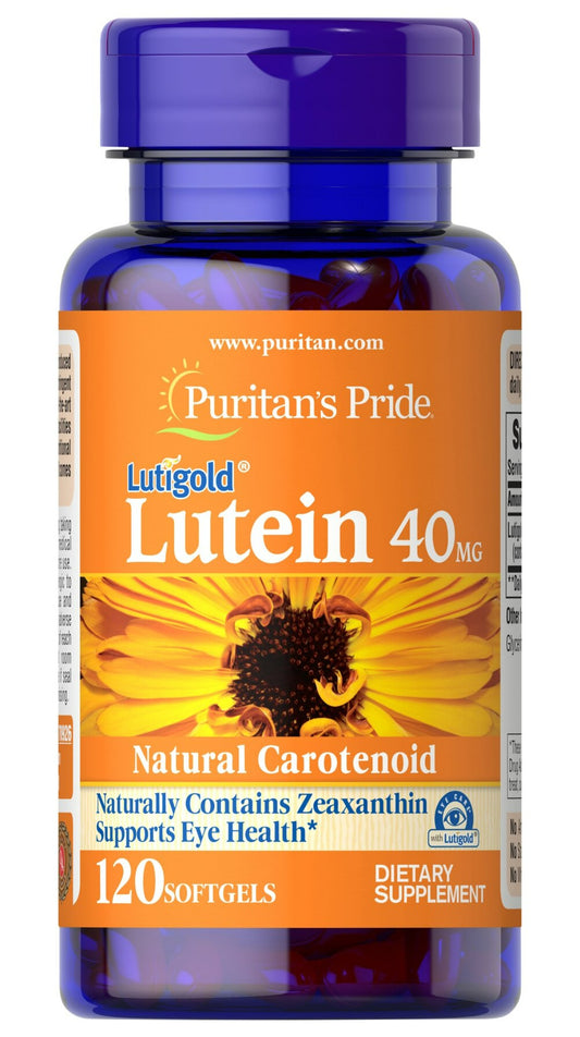 Luteína 40 mg con Zeaxantina
