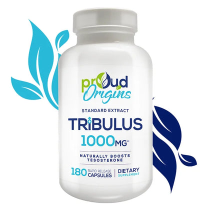 Tribulus de Proud Origins, 1000 mg, 180 unidades
